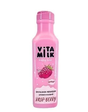 Бальзам для волос Vitamilk «Чизкейк» Малина и Молоко увлажняющий 500 мл