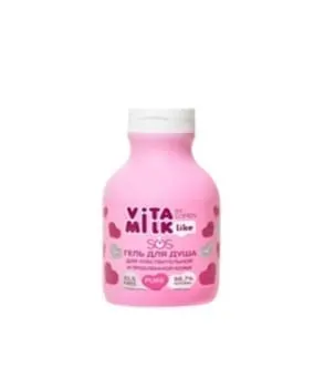 Гель для душа Vitamilk для чувствительной и проблемной кожи, 350 мл