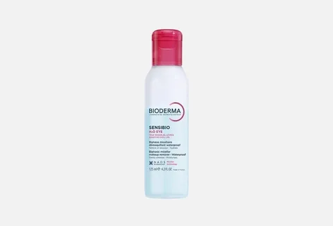 Sensibio H2O Двухфазное средство для очищения глаз и губ 125мл, Bioderma