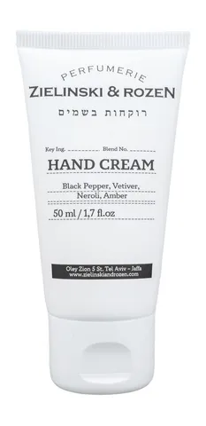 Крем для рук Турция Zielinski & rozen Black Peper & Amber. Neroli 50мл/