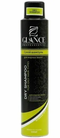 Сухой Шампунь GLANCE Professional для жирных волос, 200 мл