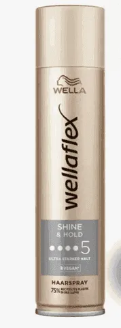 Лак для волос Wellaflex ультрасильной фиксации SHINE&HOLD (5) 250 мл/Сияние и блеск
