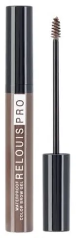Гель для бровей водостойкий PRO Waterproof Color Brow Gel 03 Brown, Relouis