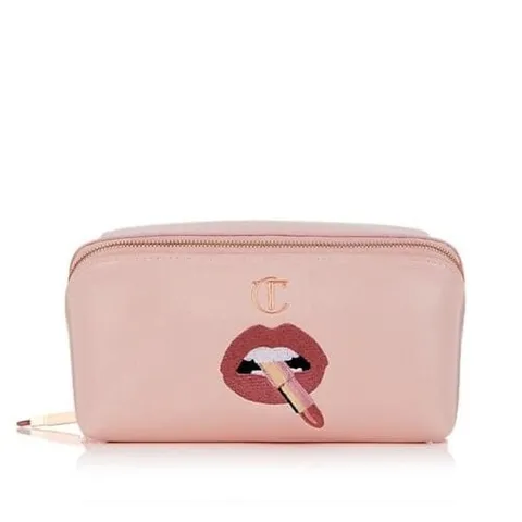 Косметичка Pillow Talk Makeup Bag L (розовая), Charlotte Tilbury