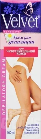 Velvet Крем для депиляции для чувств.кожи, 100мл/16шт