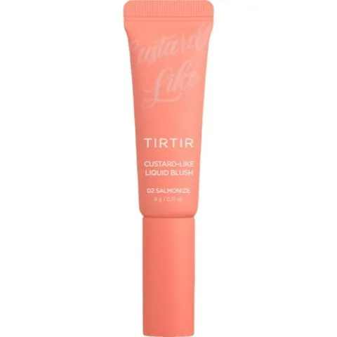 Кремовые румяна TIRTIR Custard-Like Liquid Blush 02 Salmonize