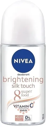 Антиперспирант Nivea шариковый Brightening silk tiuch 72 jam 50мл