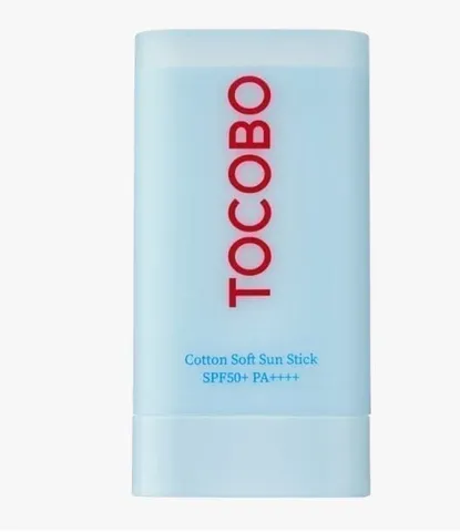 Солнцезащитный стик себорегулирующий Cotton Soft Sun Stick SPF50+, Tocobo