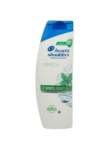 Шампунь Head & Shoulders, Ментол, против перхоти, 360 мл