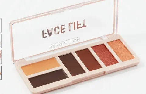 Палетка для макияжа лица MakeUp Revolution FACE LIFT FACE PALETTETan to Deep