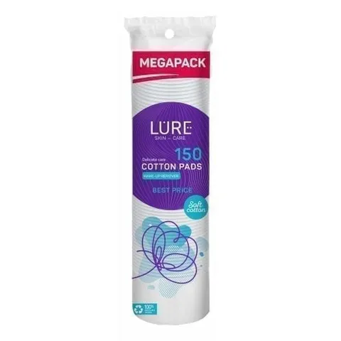 Ватные диски LURE 150шт/35