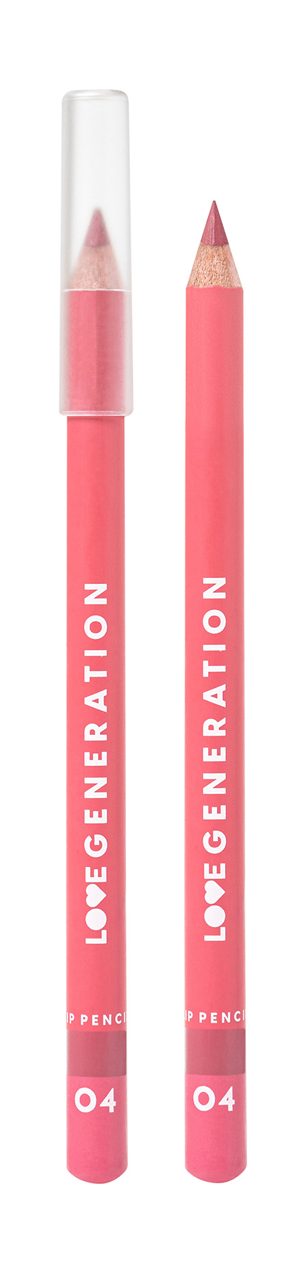Love Generation Карандаш для губ / Lip Pencil тон 04