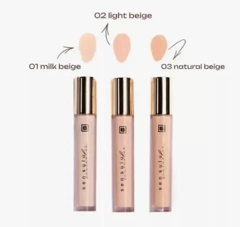 Консилер 02 Light Beige, Sen Sulu