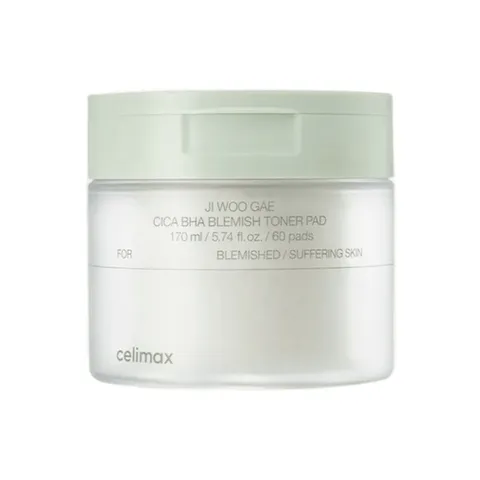 Ji Woo Gae Cica BHA Blemish Toner Pad Пилинг-пэды от воспалений, Celimax/24