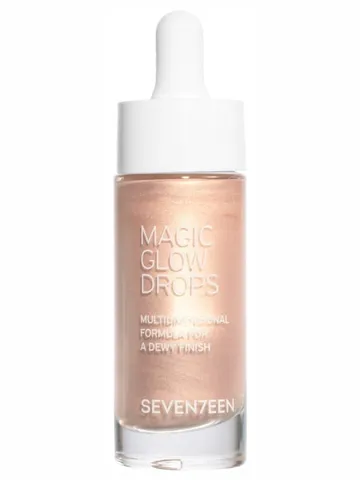Жидкий хайлайтер  MAGIC GLOW DROPS т.2  сияющий золотой   20 мл