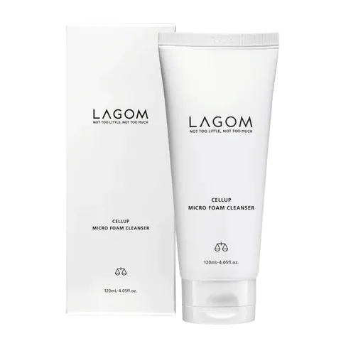 Пенка для умывания увлажняющая Cellup Micro Foam Cleanser 120мл, Lagom
