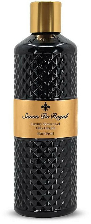 Гель для душа Savon de royalL black pearl 500мл/