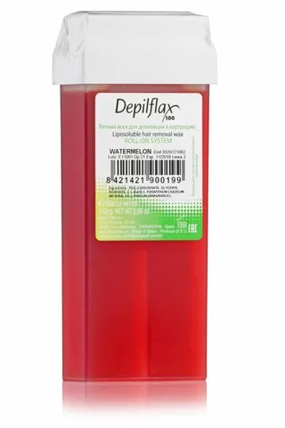 Воск для депиляции Depilflax в картридже арбуз 110г/120/20/