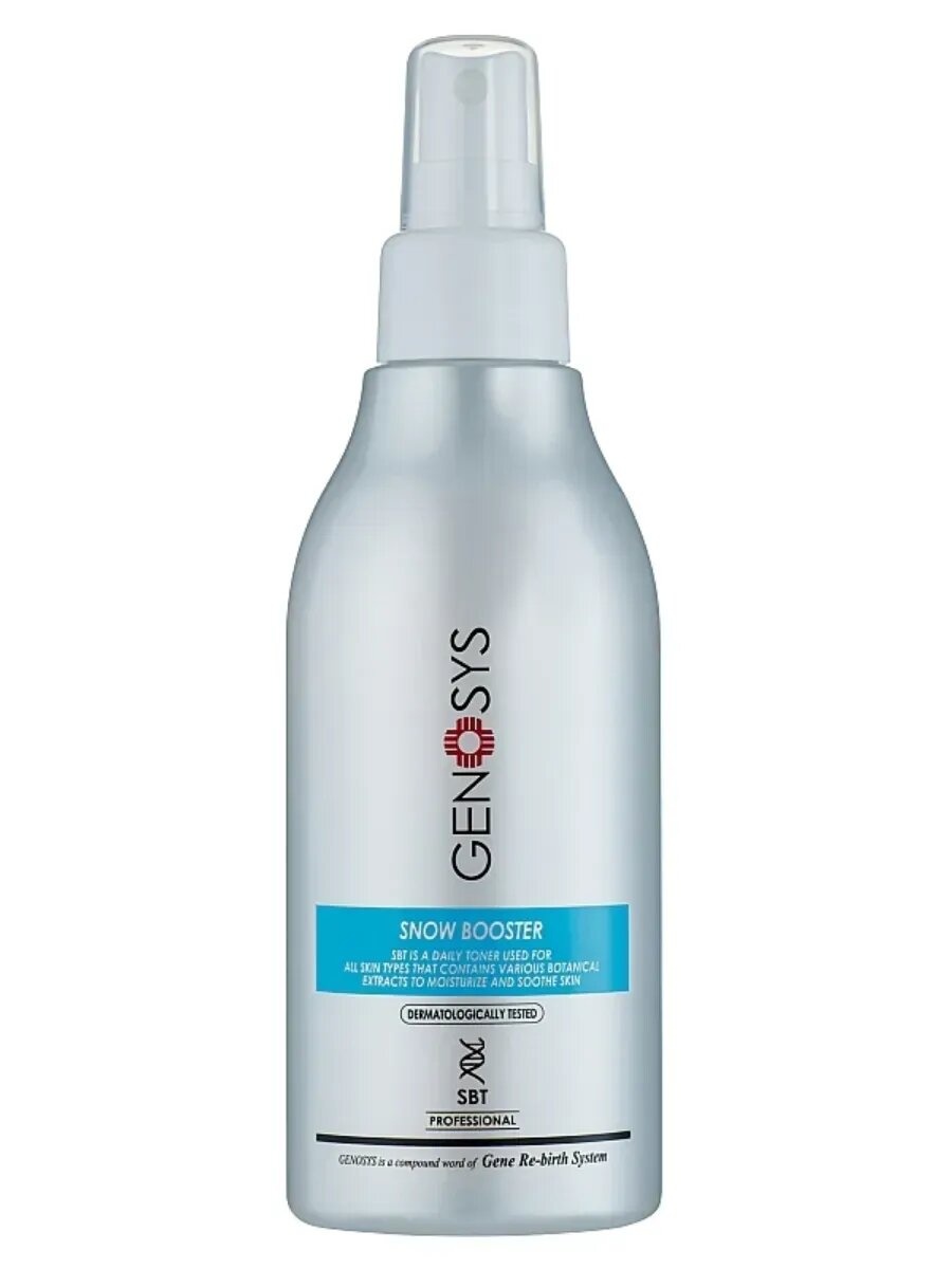 Себорегулирующий мист для жирной кожи Snow Booster Toner 200мл, Genosys