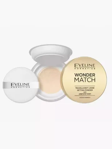 EVELINE Wonder Match Компактная матирующая пудра с SPF30 01 LIGHT BEIGE 8г (*3*48)