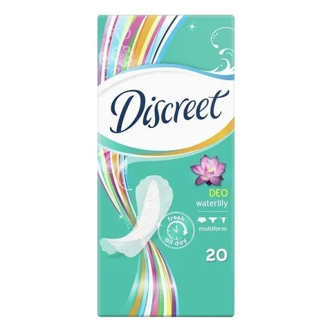 Прокладки  Discreet ежедневные deo водяная лилия 20шт/18