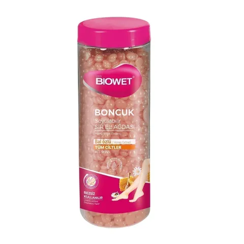 Воск для депиляции Biowet мед в банке 350г/ НЗ
