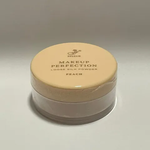 Рассыпчатая матирующая пудра для лица Ffleur Makeup Perfection Peach НЗ