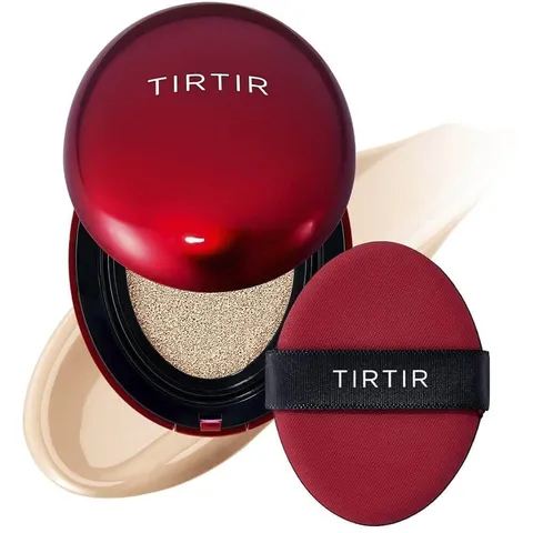 Кушон с полуматовым финишем TIRTIR Mask Fit Red Cushion 21N Ivory