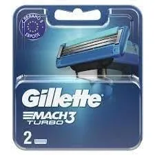 Кассеты для бритья Gillette mach 3 turbo НЗ