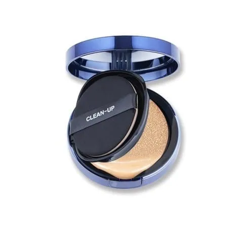Тональный крем-кушон CU Clean-Up Skinfit Cushion Pact SPF 50 PA++++ №19