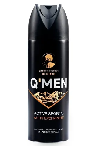 Антиперспирант спрей Q'MEN Active Sports 200мл