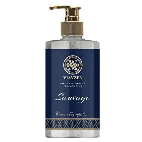 Гель для душа парфюмированный Viayzen Sauvage 460мл/6