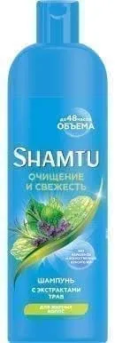 Шампунь для волос Shamtu очищение и свежесть 500мл /12 НЗ