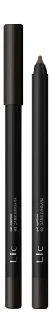 Карандаш для глаз 02 Dark Brown, Lic