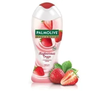 Крем-гель для душа Palmolive гурмэ спа клубничный смузи 250мл/