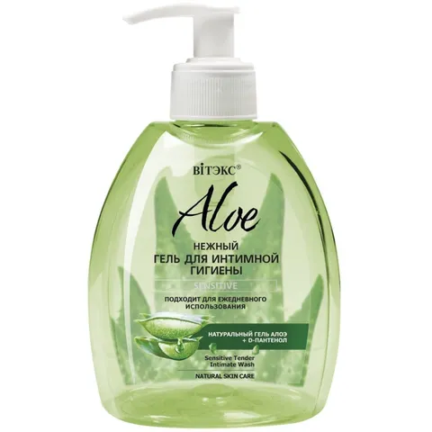Гель для интимной гигиены Витэкс aloe 97% sensitive 300мл/12 Н/З