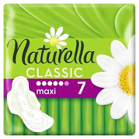 Прокладки гигиенические Naturella classic camomile maxi 7шт/18