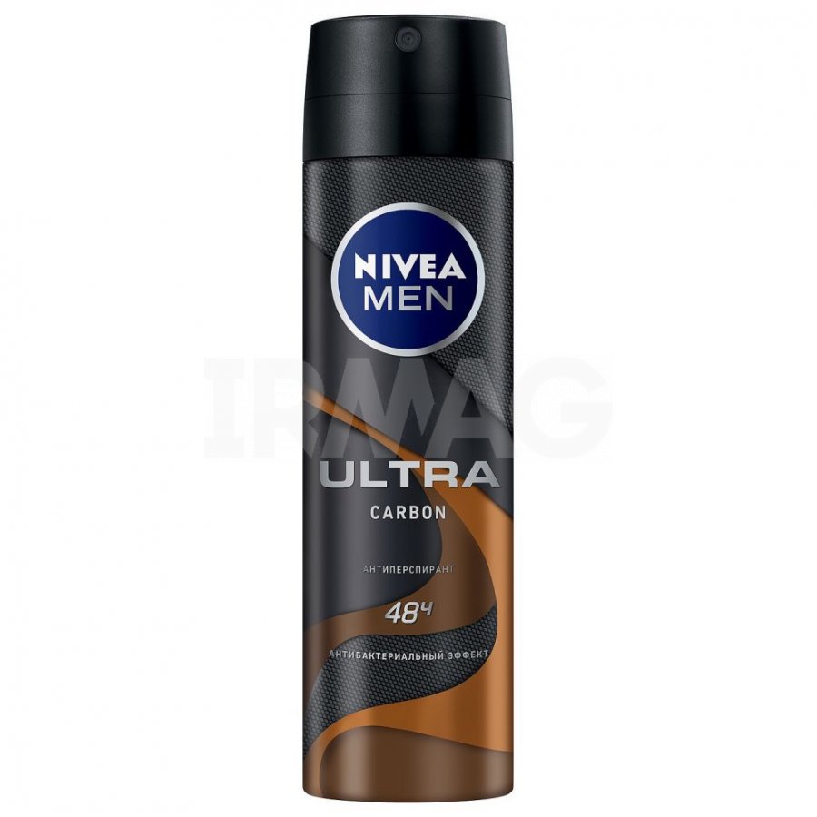 Антиперспирант Nivea ultra carbon мужской 150мл/ НЗ