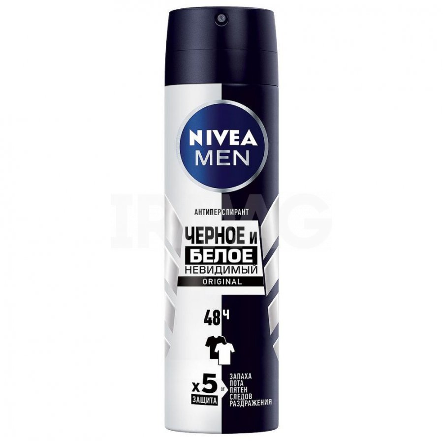 Антиперспирант Nivea original невидимый мужской 150мл/12