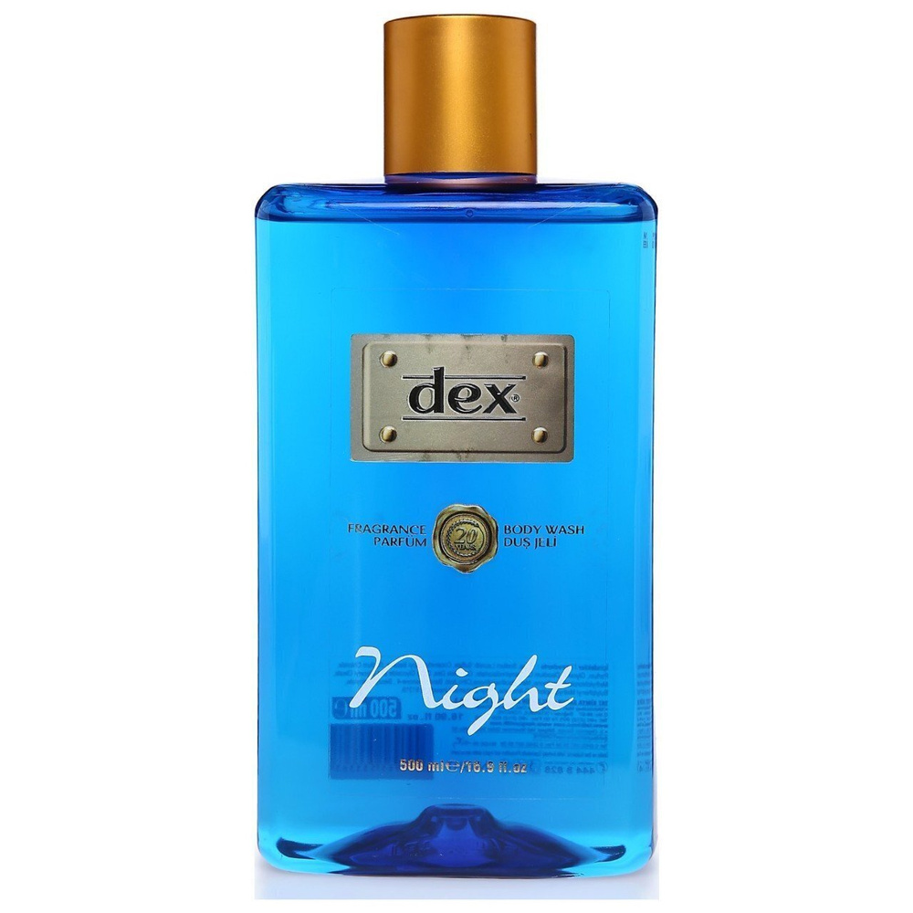 Гель для душа Dex night синий 500мл/